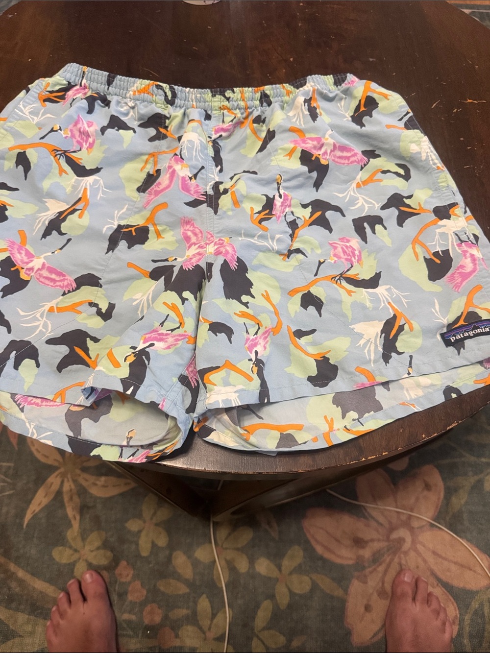 Patagonia baggies birds of paradise 5 in